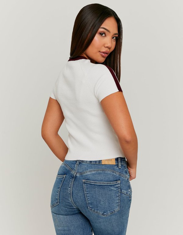 В'язана футболка купити в інтернет-магазині TALLY WEiJL 3