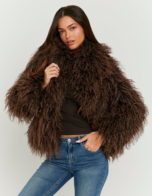 Куртка зі штучного хутра купити в інтернет-магазині TALLY WEiJL 5