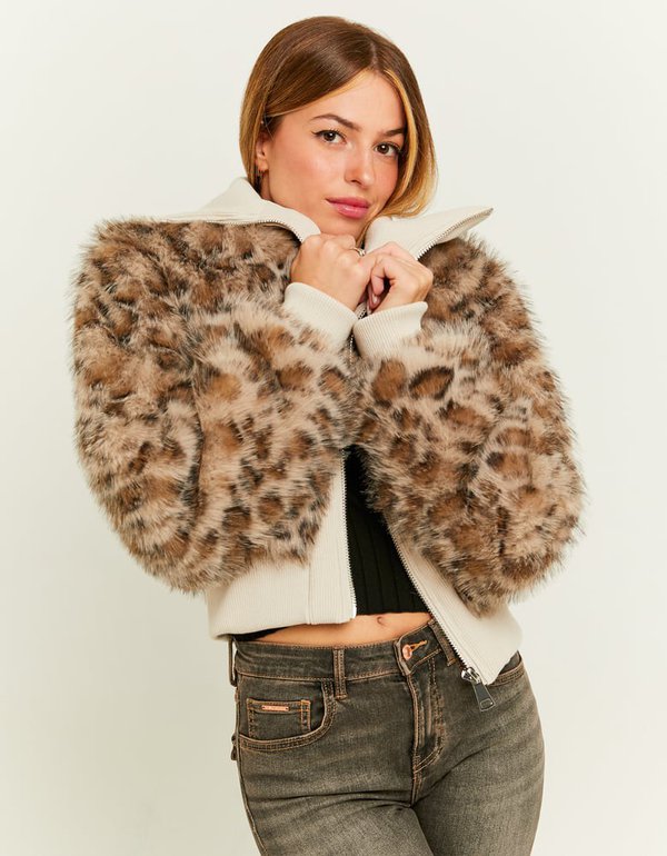 Куртка зі штучного хутра купити в інтернет-магазині TALLY WEiJL 4